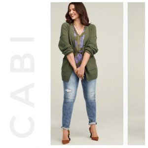 Cabi 4100 Trinity Stitch Cardigan Fall 2021 Medium EUC
